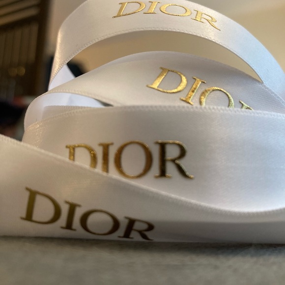Dior 2 yds Gift Wrapping Satin Ribbon - Picture 5 of 5